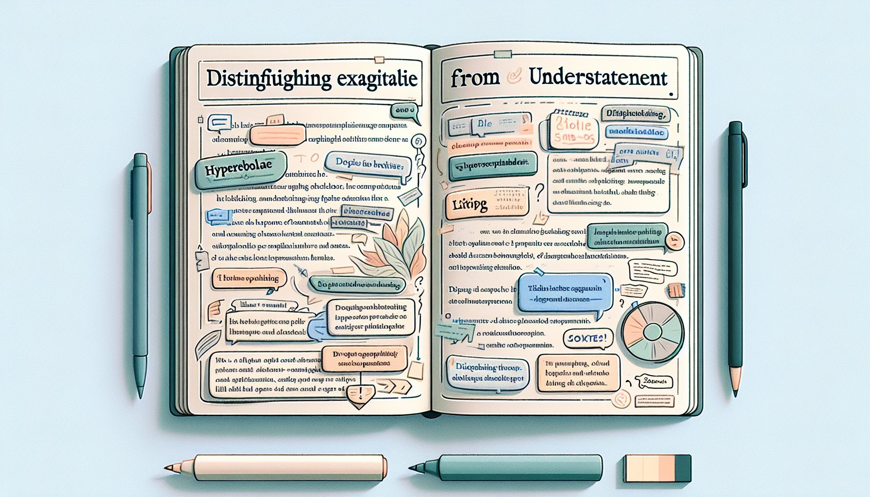 Отличаем преувеличение от преуменьшения