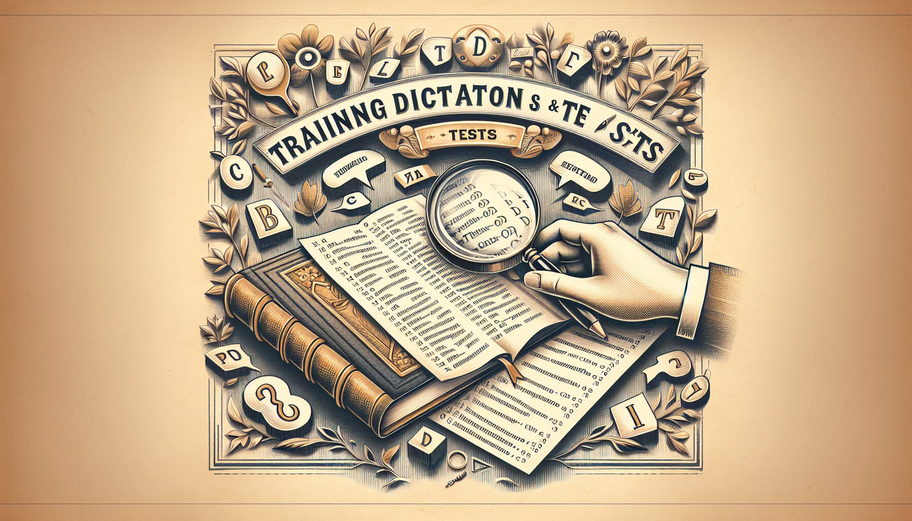 Тренировочные диктанты и тесты