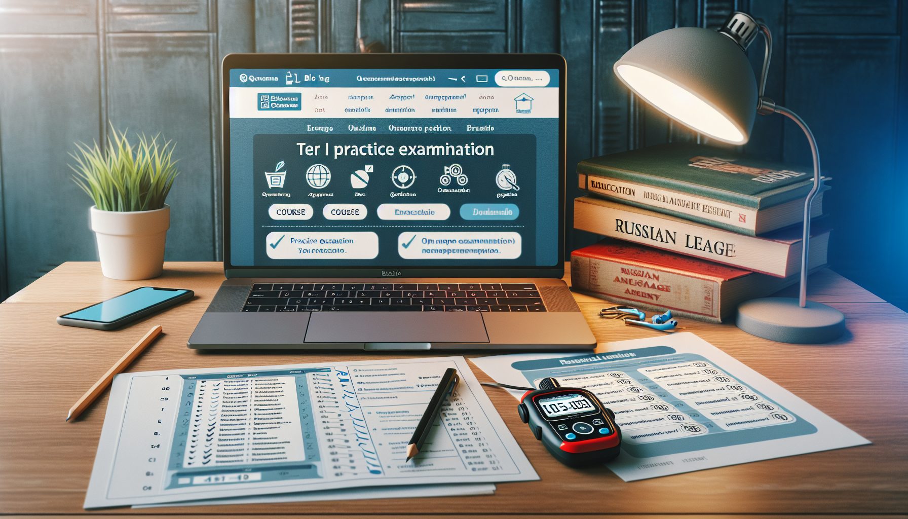 Онлайн курс с пробным экзаменом: как выбрать правильно